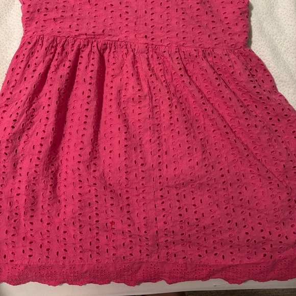 Mustard Seed Pink Eyelet Dress with Built In Shorts - Picture 8 of 15